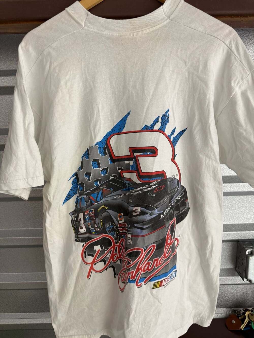Vintage 90s Nascar Dale Earnheardt Tees Vintage 90s Nascar Ovp Tee Nascar Distre
